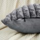 thumbnail image 3 of REGALWOVEN Fundas de Cojines Juego de 2, Fundas de Almohada de Sofá de Felpa Suave para Decoración del Hogar Sala de Estar Gris 12" x 20", 3 of 7