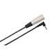 thumbnail image 1 of Cable Hosa XVM-110, 3 m, ángulo recto, 3,5 mm, TRS a XLR macho, 1 of 2