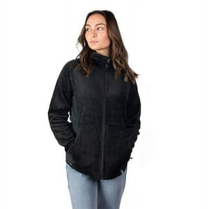 Chaqueta Micropolar Mujer Furry Grey Lenga® Cierres Ykk®