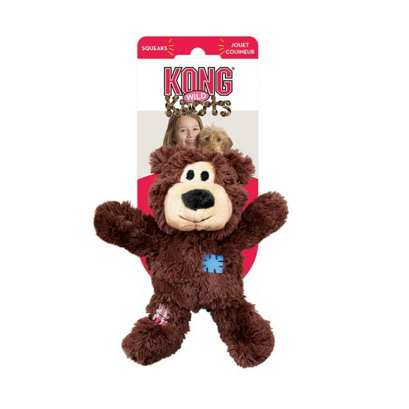 Peluche Kong Wild Knots Bear Gris S/M