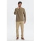 thumbnail image 4 of Polera Hombre Slim Verde Oliva, 4 of 4