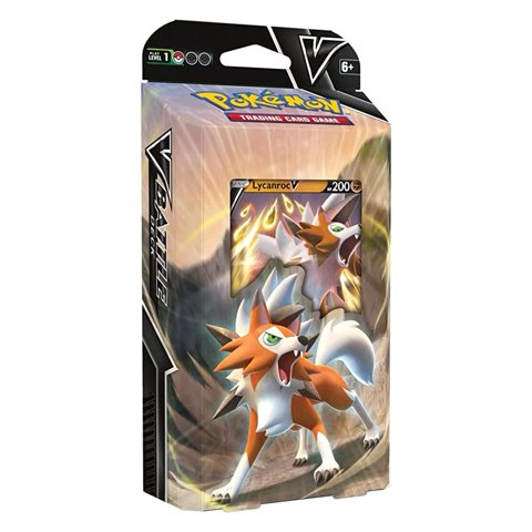 Pokémon - Deck De Batalla Jcc Pokemon Lycanroc V O Corviknight V Pokemon