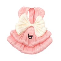 Ioensy - Vestido De Perro Cómodo Lindo Gatos Ropa De Verano Para Fiesta De Hadas De Fiesta