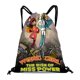 thumbnail image 1 of WordGirl / Chica Palabra Mochila de Cuerdas para Deportes y Gimnasio, Bolsa de Cuerdas Resistente al Agua, Bolsa Cinch, 30×40cm, 1 of 6