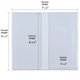 thumbnail image 4 of Funda de vinilo transparente para planificador STORE SMART - Pack de 200, 4 of 5