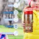 thumbnail image 5 of El Tren de los DinosauriosBotella de Agua con Tapa Pop Top de Un Toque, Acero Inoxidable, a Prueba de Fugas, para Deportes, Botella Infantil rosa 12 oz, 5 of 6