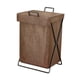 thumbnail image 3 of Cesta De Lavandería Plegable Bolsa De Lavandería Grande Para El Lavadero Del Hogar Dormitorio Con Tapa Marrón, 3 of 7