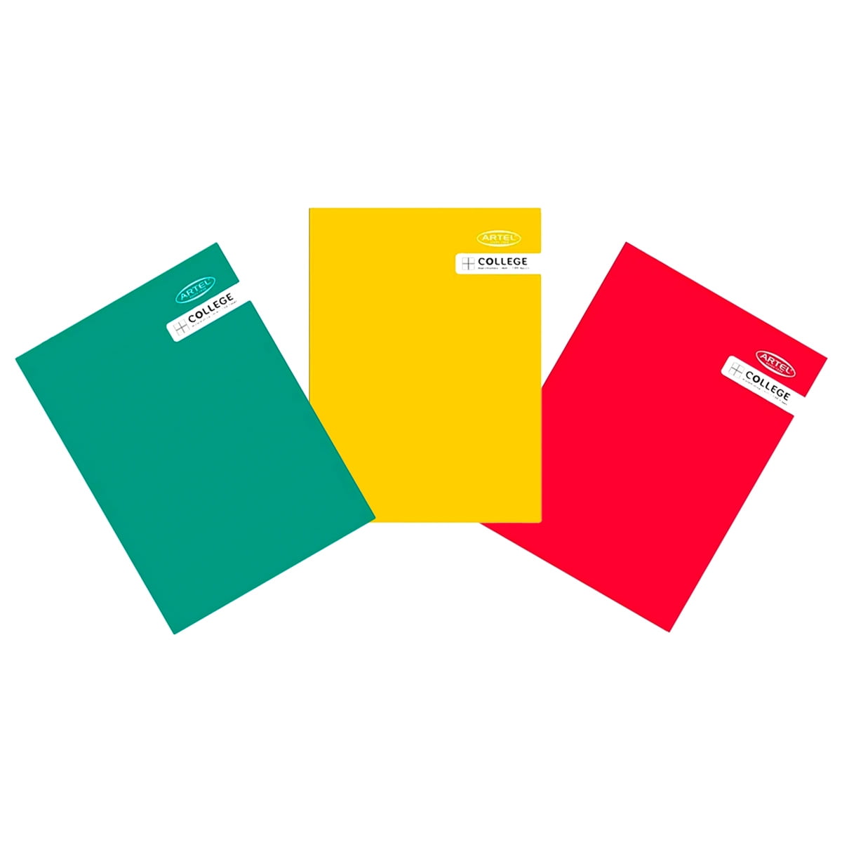 Artel - Pack De Cuadernos College 100 Hojas Matemáticas 7mm 10 Unidades