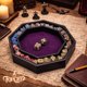 thumbnail image 2 of Bandeja de Dados Forged Dice Co. Arena Púrpura para Juegos de Rol, 2 of 8