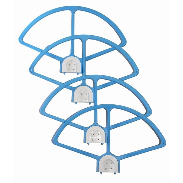 Protectores de hélice de liberación rápida y montaje rápido Ultimaxx para DJI Phantom 3 Professional, Advanced, Standard + Phantom 2 y Phantom 1 (Azul)