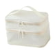 thumbnail image 4 of Bolsa De Aseo De Doble Capa, Bolso Para Juegos De Manicura Con Aceites Esenciales, Artículos De Tocador Dorados, 4 of 5