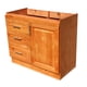 thumbnail image 1 of Mueble De Cocina Base De Lavaplatos Sin Fuenton 1000 Mm Estructura Aglomerado 18 Mm Frente De Madera, secador izquierdo, 1 of 5