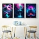 thumbnail image 2 of 3pcs Japanese Nature Landscape Wall Art Posters, Cherry Blossom Poster And Print, For Living Room Home Decor, No Frame, 2 of 4