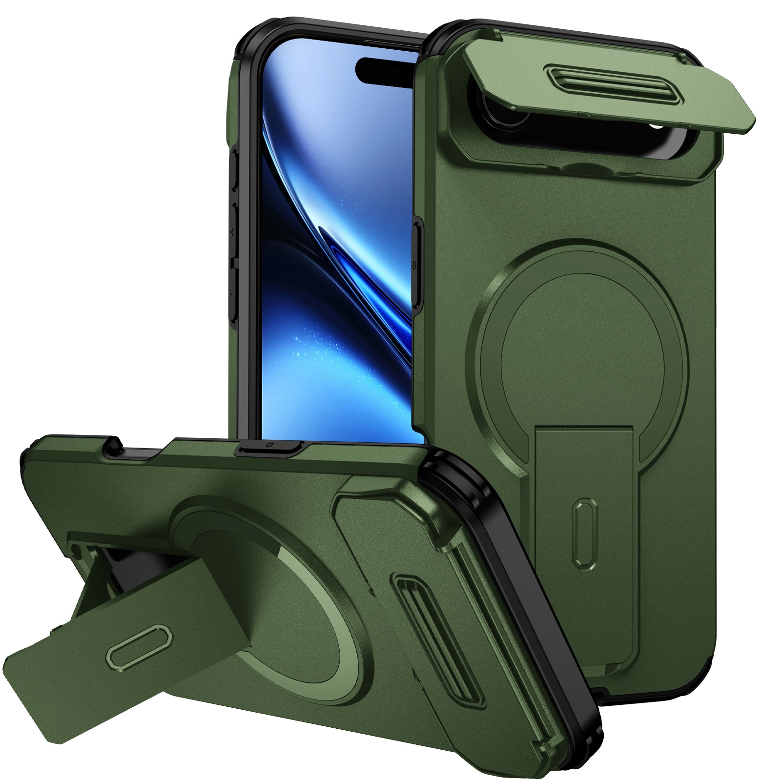 Funda FOXDOCK Para IPhone Air Magn tica Antigolpes Con Soporte Y Funda FOXDOCK Para IPhone Air Magn tica Antigolpes Con Soporte Y