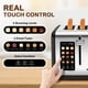 thumbnail image 2 of Toaster Mecity - Control de pantalla táctil de 4 cortes (1650 W), color negro mate, 2 of 8