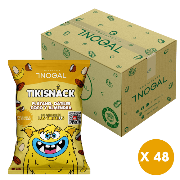 Caja 48 unidades de Tikisnack 30 grs