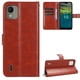 thumbnail image 1 of Funda tipo libro para Nokia C110 4G, cartera todo‑en‑uno, funda multifuncional con tarjetero y correa de muñeca desmontable, 1 of 4
