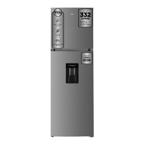 Tcl - Refrigerador Top Mount No Frost 333 Litros P333Tmn