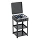 thumbnail image 1 of Cocina A Gas Pedestal 4 Quemadores Con Patas y Visor, 1 of 3