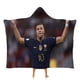 thumbnail image 1 of Manta Capa con Capucha Desmarcar Kylian Mbappé 100x130 cm, 1 of 6