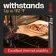 thumbnail image 4 of Parrilla Hans para pizza, rectangular, 38 x 30 cm, cordierita, 4 of 9