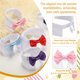 thumbnail image 3 of Uxcell Pajarita para Perro, Pajarita de Esmoquin con Collar Ajustable Collar de Mascota Lindo Pajarita Elegante con Gancho y Bucle (Algodón, S, Oro Rosa), para Boda de Mascota Bandana Cumpleaños, 3 of 7