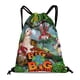 thumbnail image 1 of Es un Mundo Muy Grande Mochila de Cuerdas para Deportes y Gimnasio, Bolsa de Cuerdas Resistente al Agua, Bolsa Cinch, 30×40cm, 1 of 6