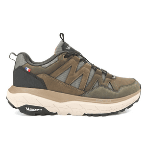 Michelin Footwear - Zapatilla Trail Running Hombre Color Gris Oscuro Y Azul Michelin Aw10