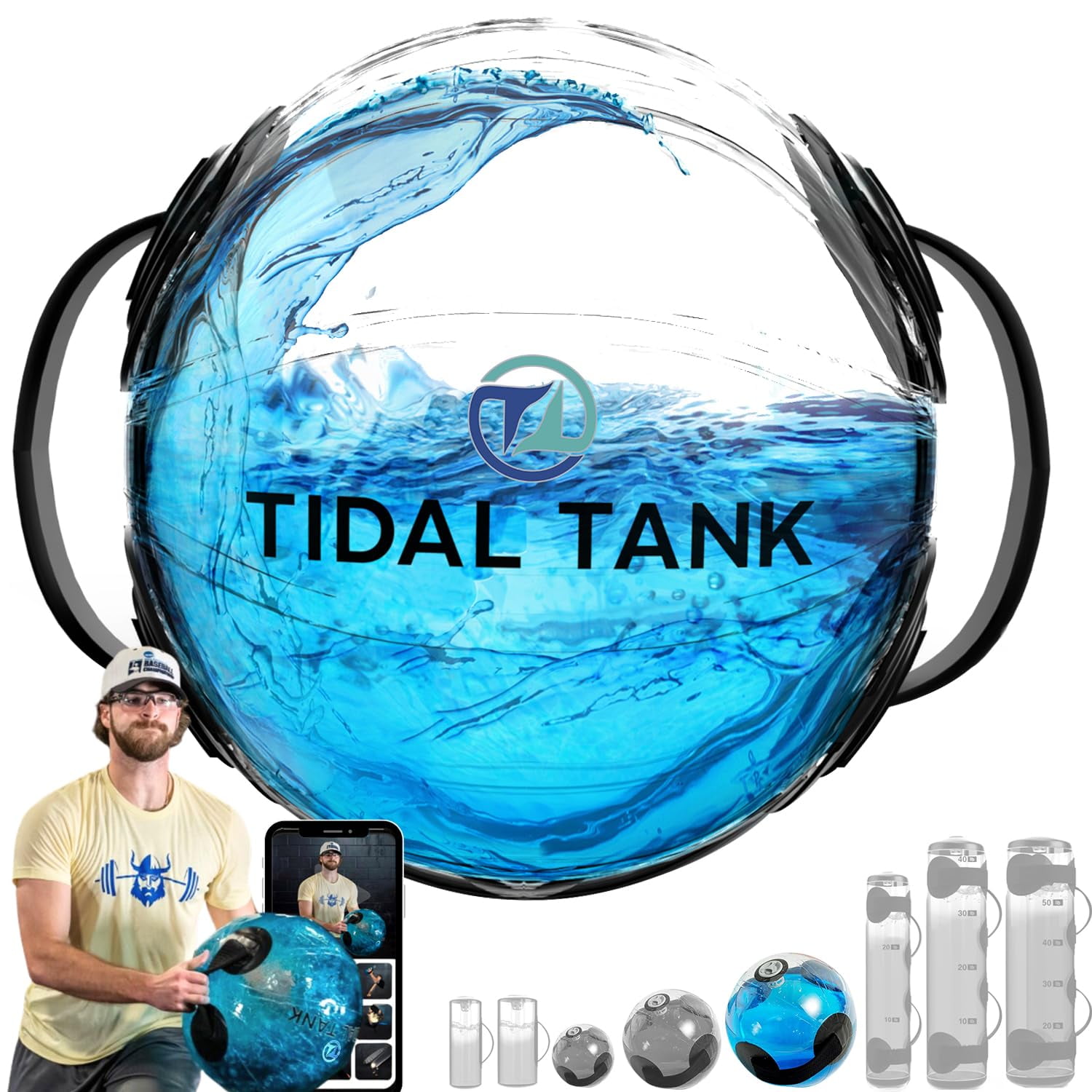 Sandbag Tidal Tank Sphere Original, Bolsa Pesada, Bola Acuática