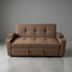 thumbnail image 1 of Sofá Cama Royal 2 Plazas Moncler Café Taupe con Puffs y Cojines, 1 of 2
