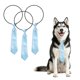thumbnail image 1 of Uxcell Corbatas de Collar para Perros, Corbatas de Cuello para Mascotas a Granel Accesorios de Aseo de Collar de Lazo (3 Piezas, Poliéster, Azul Cielo) para Uso Diario de Mascotas Medianas y Grandes, 1 of 7
