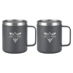 Casako Trail - Mug Térmico 350 Ml Inox Slide Lid Acero Inoxidable Negro Volcánico