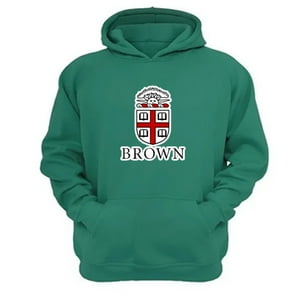 Genérico - Polerón Canguro Brown Verde Aguamarina Talla S Unisex