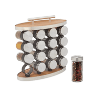 Importclick - Set Especiero Condimentero Cocina 16 Frascos