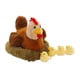 thumbnail image 3 of Escultura de pollo de grande, juguete de peluche, figurita de Animal, artesanías adorables, gallinero artístico para Pascua, patio, porche, pa estilo A, 3 of 5