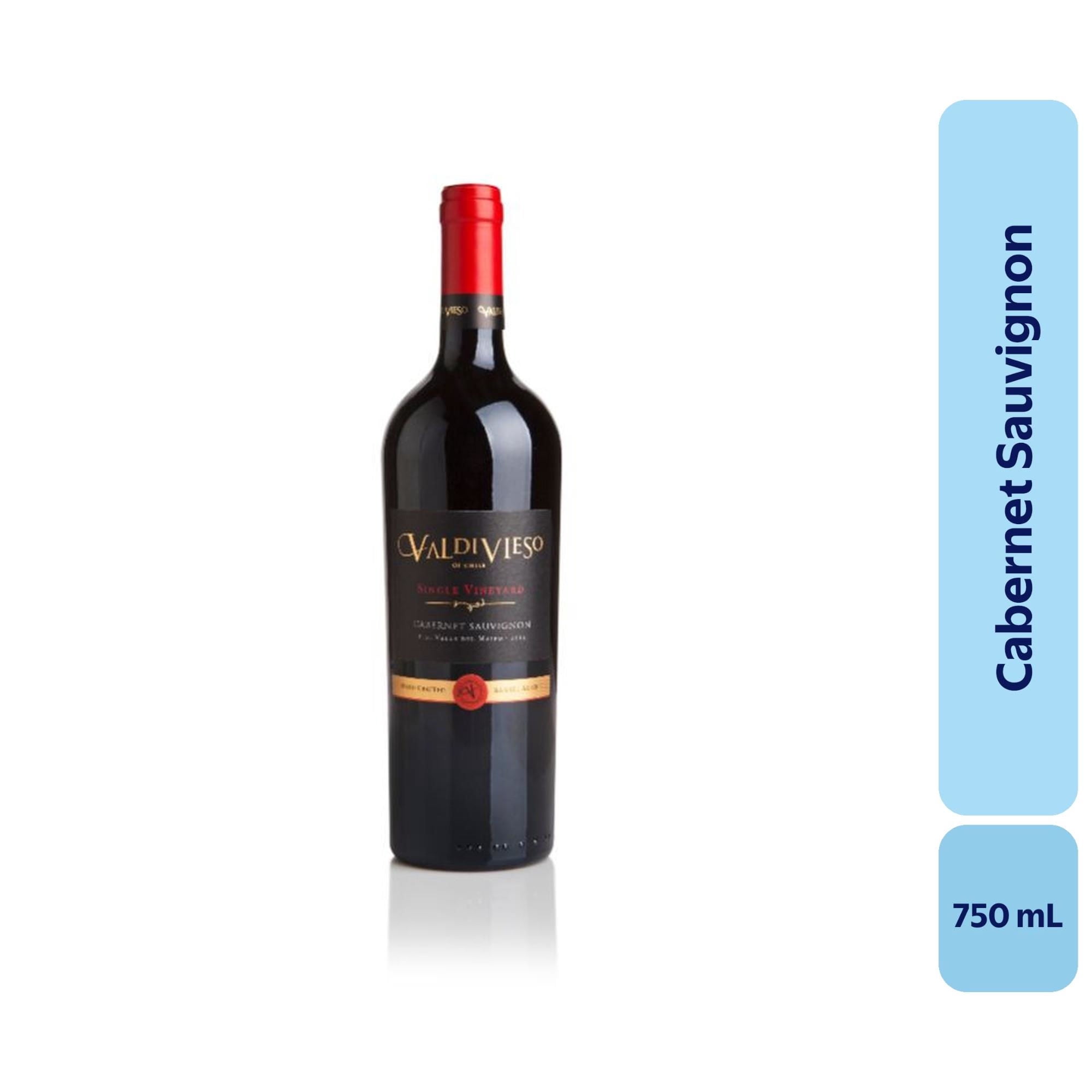 Vino Cabernet Sauvignon Botella 750 mL Valdivieso