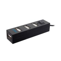 Mini Hub 4 Puertos 2.0 Extension Usb Con Interruptor Philco