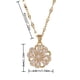 thumbnail image 2 of [18k Gold Plated Four-Leaf Clover Pendant Necklace - European and American Style, 360° Rotation, Luxury Banquet Party Jewelry Accessory, Temperament Light, Niche Design, Sense of Luxury, 2 of 4