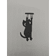 thumbnail image 2 of Marcapáginas- Gato Negro Nervioso, 2 of 2