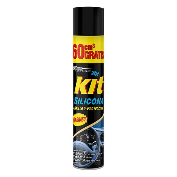 Silicona para auto en spray no graso 420cc, 1 un
