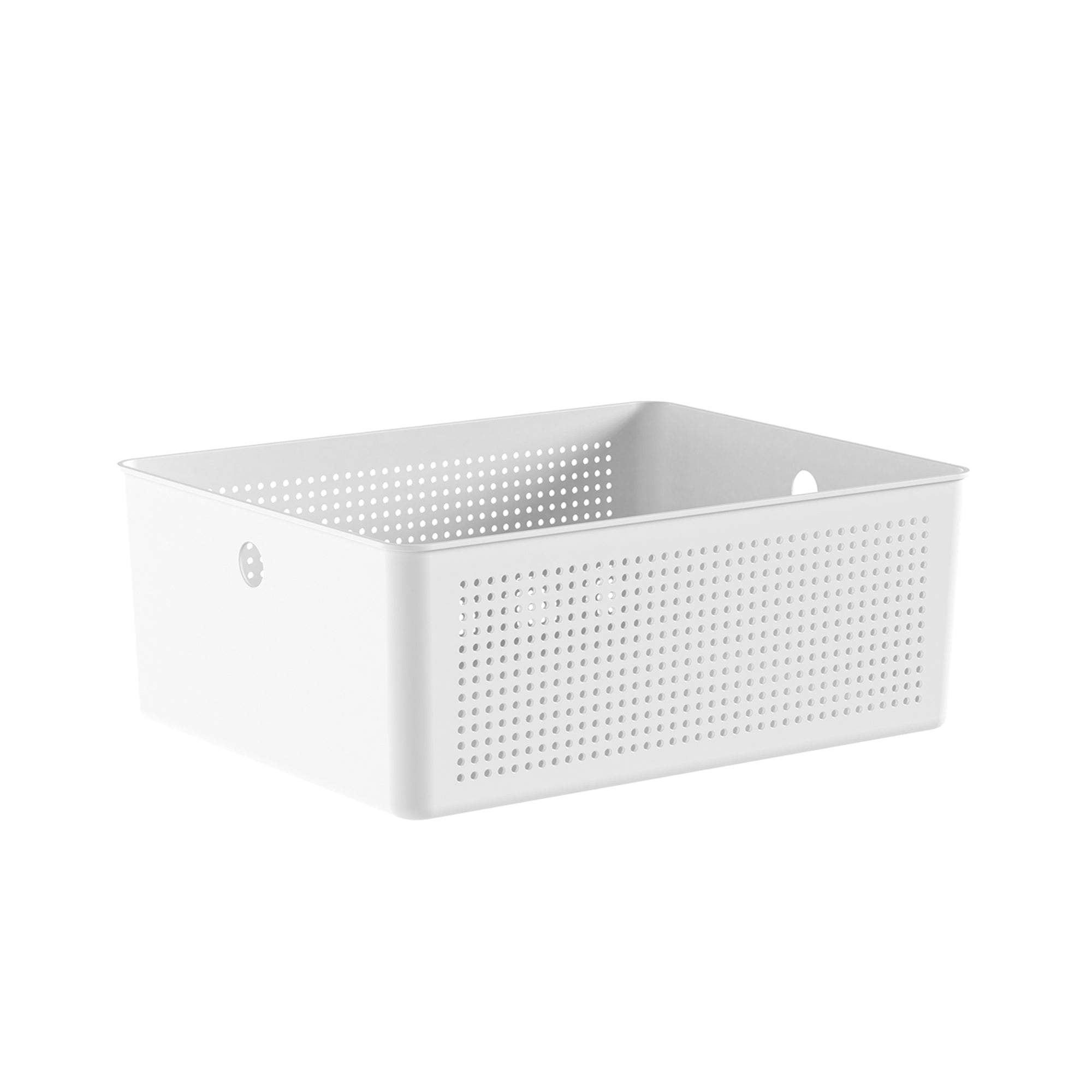 Ou - Canasto Organizador 8,2 Litros Flow Blanco