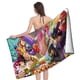 thumbnail image 4 of Akedo Ultimate Toalla de playa de secado rápido con diseño temático, regalo para mujeres y niñas, ideal para cumpleaños, fans, amantes de la música, uso en la playa o al aire libre, 78 × 150 cm, 4 of 6