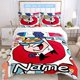 thumbnail image 1 of 3pcs Custom Name Cartoon Dexters-Laboratory-Anime Theme Bedding Set Duvet Cover Closure Includes 1 Duvet Cover & 2 Pillowcases for All Seasons Bedroom Decor, 1 of 1