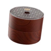 Magideal - Bandeja Para Aperitivos, Bandeja Para Frutos Secos Con Compartimento, Bandeja Para Servir Nueces Y Dulces, Plato Para Aperitivos Para Fiestas, Pastele 2 Niveles