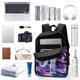 thumbnail image 3 of Freezer-theme Backpack, Campus style schoolbag Bookbag with Adjustable Shoulder Straps And Large Zip Compartment, Unisex Travel Bags., 3 of 6