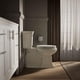 thumbnail image 5 of Asiento de inodoro KOHLER Stonewood 4647-96 alargado Biscuit Wood, 5 of 8