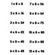 thumbnail image 1 of Decomural 8 Times Table Math WS-34440, 1 of 2