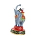 thumbnail image 1 of Estatua De Elefante Ornamento De Escritorio De Resina Creativa Para La Sala De Estar Estante De Oficina Que Lleva Un Mouse, 1 of 5