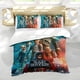 thumbnail image 5 of La Mala Subasta Conjunto de sábanas temático, trío de piezas, cómodo y amigable con la piel, diseño único, regalo de decoración para el hogar para familiares, amigos y fans,140cm *210cm, 5 of 6