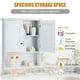 thumbnail image 2 of Mueble de Baño Montado en la Pared Costway Puertas Dobles Blanco, 2 of 3